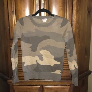 Mossimo camo sweater
